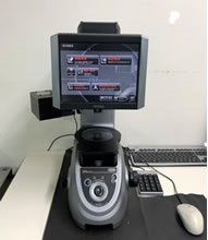 Image dimension measuring device